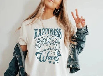 Happiness Comes in Waves